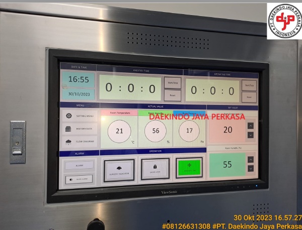HMI -RUANG OK/ MOT - CLEANROOM