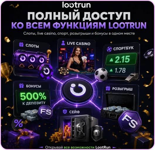 Loot Run Casino Зеркало Игровые Возможности и Бонусы